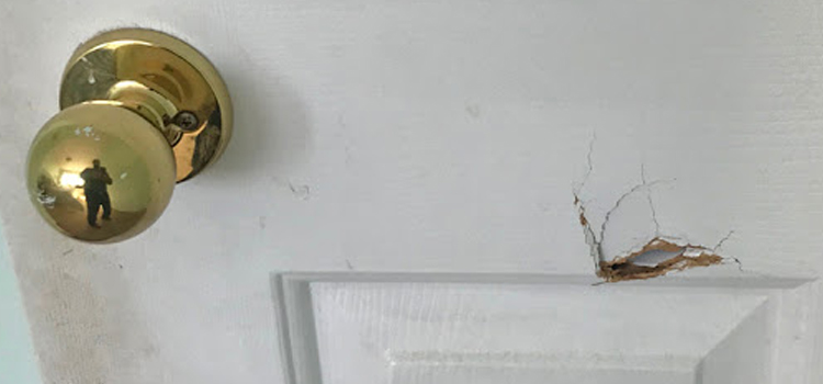 interior door hole repair Pinole